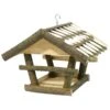 Vogelhaus Mit Erlendach, 38 X 32 X 26 – 29 Cm Zum Aufhängen