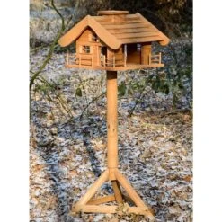 Vogelfutterhaus Almhütte Mit Liebevollen Details, Inkl. Ständer, FSC®, Ca. 56 X 46 X 35,5 Cm -Gartenbedarf Verkäufe 2024 0910101340 Vogelfutterhaus Almhuette inkl Staender FSCca56x46x35 5cm 6 60495