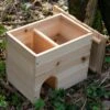 Igelschlafhaus, Natur, Holz -Gartenbedarf Verkäufe 2024 0910101370 Igelschlafhaus aus FSC 5 96553