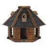 Vogelfutterhaus, Walnussbraun, 45 X 34 Cm -Gartenbedarf Verkäufe 2024 0910101510 koelle vogelfutterhaus kiefernholz 116639