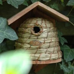 Nistkasten In Bienenkorb-Form -Gartenbedarf Verkäufe 2024 0910150112 Bienenkorb Nistkasten 17 5x17x26cm web 42856