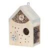 Insektenhotel, Kieferholz, Natur, Geflammt, 18 X 15 X 27 Cm -Gartenbedarf Verkäufe 2024 0910160182 Insektenhotel Kiefer natur L18xB15xH27cm 85218