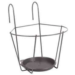 Haken-Blumentopfhalter Metall, Zum Einhängen, Metall, Einfache Nutzung