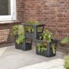 Stack & Grow, Schwarz, Volumen 15 Liter, Ca. 51 X 35 X 36 Cm -Gartenbedarf Verkäufe 2024 0910850526 Stack Grow living black2 110375