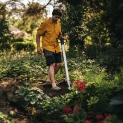 Blumenzwiebel-Pflanzer Xact, Schwarz/orange, Ca. 105 X 30 X 31 Cm -Gartenbedarf Verkäufe 2024 0920101167 xact blumenzwiebel pflanzer 2 118043