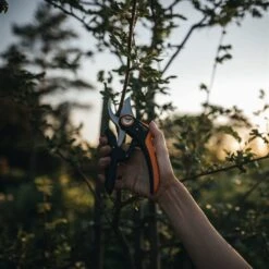 Fiskars Bypass-Schere 'PowerLever', Schwarz/orange -Gartenbedarf Verkäufe 2024 0920300712 PowerLever Bypass Gartenschere 2 106811