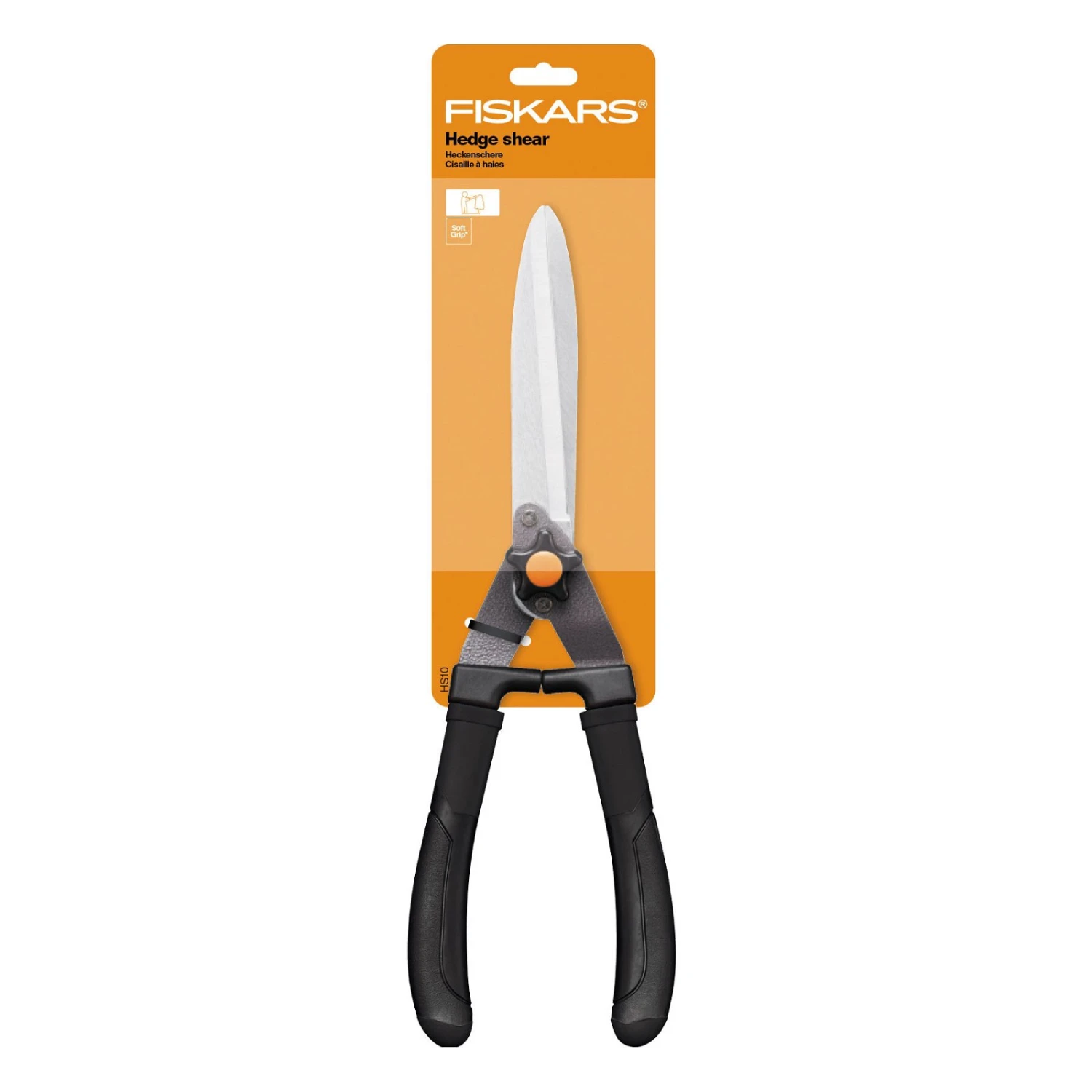 Heckenschere HS10, Schwarz/orange, Ca. 55 Cm 5 Heckenschere HS10, Schwarz/orange, Ca. 55 Cm – Bild 3