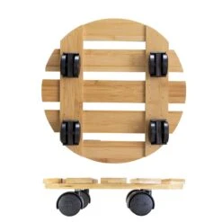 Multi Roller Bambus, 100 Kg Tragkraft, Ø 29 Cm -Gartenbedarf Verkäufe 2024 0920600474 multi roller bambus hell 1 116673