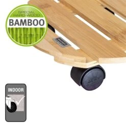 Multi Roller Bambus, 100 Kg Tragkraft, Ø 29 Cm -Gartenbedarf Verkäufe 2024 0920600474 multi roller bambus hell 5 116669