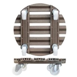 Multi Roller WPC, Tragkraft 150 Kg, Taupe, Ca. 11 X 39 X 39 Cm -Gartenbedarf Verkäufe 2024 0920600508 multi roller wpc taupe 1 116703