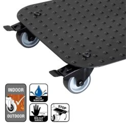 Pflanzenroller 'Alaska', Tragkraft 150 Kg, Anthrazit, Alu, 7 X 29 X 29 Cm -Gartenbedarf Verkäufe 2024 0920600517 pflanzenroller alaska 5 116723