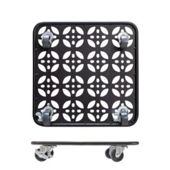 Pflanzenroller GH0936/0937, Tragkraft 80 Kg, Schwarz, Ø 30 Cm -Gartenbedarf Verkäufe 2024 0920600521 pflanzenroller 1 116751