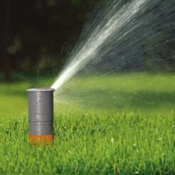 Turbinen-Versenkregner T 200, Gardena, Wurfweite 5-8 M, Winkel 25-360° -Gartenbedarf Verkäufe 2024 0930101046 Turbinen Versenkregner T200 Sprinklersystem 1 61585
