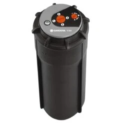 Turbinen-Versenkregner T 380, Gardena, Wurfweite 6-11 M, Winkel 25-360° -Gartenbedarf Verkäufe 2024 0930101047 Turbinen Versenkregner T380 Sprinklersystem 2 61581