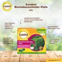 Solabiol Buchsbaumzünsler-Falle, Ausreichend Für Bis Zu 180 M² -Gartenbedarf Verkäufe 2024 0950200723 Buchsbaumzuensler Falle fuer bis zu 180qm Flaeche 2 107231