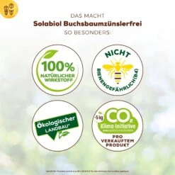 Solabiol Buchsbaumzünsler-Schutz, 50 Ml 9 Solabiol Buchsbaumzünsler-Schutz, 50 Ml -Gartenbedarf Verkäufe 2024 0950200746 Solabiol Buchsbaumzuensler Schaedlingsfrei 50ml 2 107238