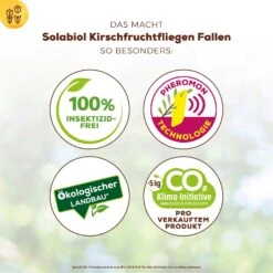 Solabiol Kirschfruchtfliegenfalle, 5er-Pack -Gartenbedarf Verkäufe 2024 0950200760 Solabiol Kirschfruchtfliegenfalle 5Stueck 2 107241