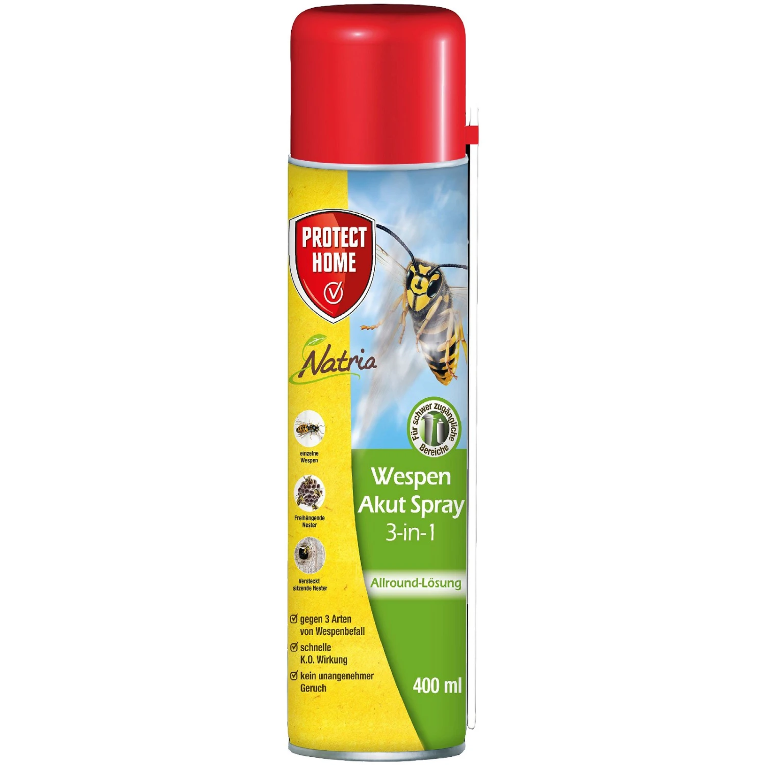 Protect Home Natria Wespen-Akut Spray, 400 Ml 3 Protect Home Natria Wespen-Akut Spray, 400 Ml