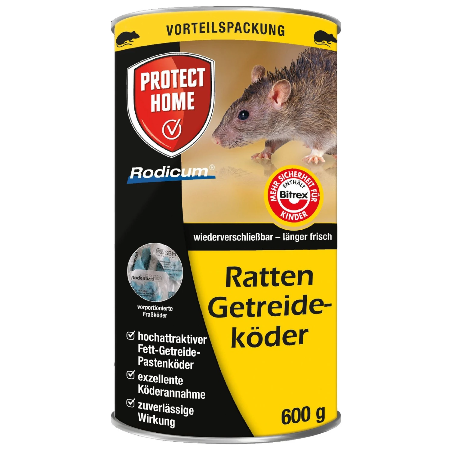 Protect Home Ratten-Getreideköder 3 Protect Home Ratten-Getreideköder