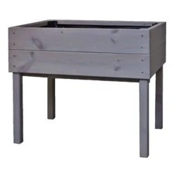 Kinderhochbeet 'Fiete', Grau, Kiefer, 75 X 50 X 60 Cm