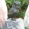Gartenfigur "Uhu Stehend" Von Rottenecker, Bronze, Höhe: 29 Cm -Gartenbedarf Verkäufe 2024 0980305927 Uhu stehend 55979