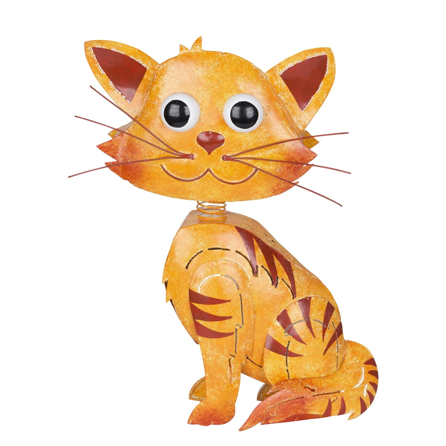 Kölle Gartenfigur Katze Leo, Orange, 41 X 30 X 11 Cm 3 Kölle Gartenfigur Katze Leo, Orange, 41 X 30 X 11 Cm