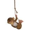Dekofigur Affe Hängend, Braun, 32 X 26 Cm -Gartenbedarf Verkäufe 2024 0980306445 Affe haengend 122159