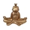 Dekofigur Frosch Mit Krone, Gold, 54 X 65 X 38 Cm -Gartenbedarf Verkäufe 2024 0980306447 Frosch mit Krone gold H54 x B65 x T38 cm 122160