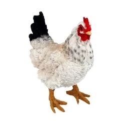 Dekofigur Henne, Weiß, 36 X 17 X 31 Cm