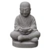 Buddha-Statue, Trockensteinguss, 33 X 30 X 54 Cm -Gartenbedarf Verkäufe 2024 0980306820 buddha statue aus trockensteinguss 1 123367
