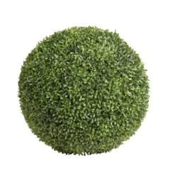 Buchskugel Aus Kunststoff, Kunstpflanze, Grün, Ø Ca. 35 Cm
