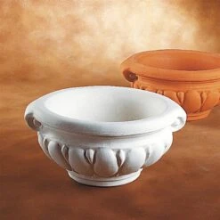 Euro 3 Plast Pflanzschale "Eden" Weiß, Ø Ca. 43 Cm, Erdvol. 11 L