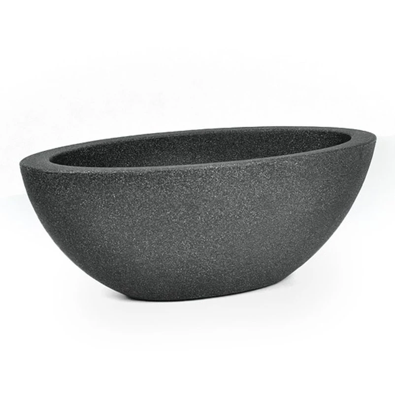 Pflanzschale "Flower" Oval, Anthrazit, Ca. 52x23x20 Cm, Füllvolumen Ca. 10 L 3 Pflanzschale "Flower" Oval, Anthrazit, Ca. 52x23x20 Cm, Füllvolumen Ca. 10 L