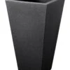 Pflanzgefäß 'Capri', Anthrazit, 27 X 27 X H 45 Cm -Gartenbedarf Verkäufe 2024 3210102499 Pflanzgefae Capri quadratisch anthrazit27x27xH45cm 17Ltr 24030