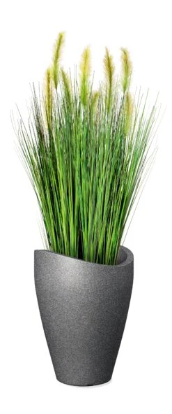 Pflanzgefäß "Wave Globe High" Schwarz -Gartenbedarf Verkäufe 2024 3210102843 Pflanzgef Wave Glob high black granit L39 5 x B39 5 x H54 cm Erdvol. 16 Ltr. 70035 562964 2 17248