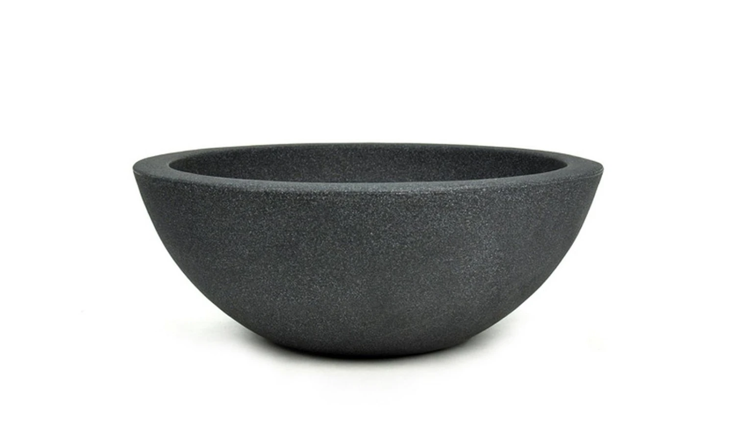 Pflanzschale "Leila" Rund, Anthrazit, Ø Ca. 52 Cm, Höhe Ca. 20 Cm, Füllvolumen 24 L 3 Pflanzschale "Leila" Rund, Anthrazit, Ø Ca. 52 Cm, Höhe Ca. 20 Cm, Füllvolumen 24 L