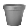 Kölle Pflanzgefäß Julie Steingrau, Ø Ca. 40 Cm, Höhe 35 Cm, Erdvol. 24 L -Gartenbedarf Verkäufe 2024 3210103557 Koelle Pflanzgefaess Julie steingrau 40cm 48950