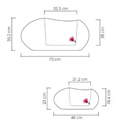 Pflanzstein Flow, Stony Grey, Kunststoff -Gartenbedarf Verkäufe 2024 3210103633 3210103634 3210103635 3210103636 Pflanzstein Flow stony black grey bemassung 55925 2