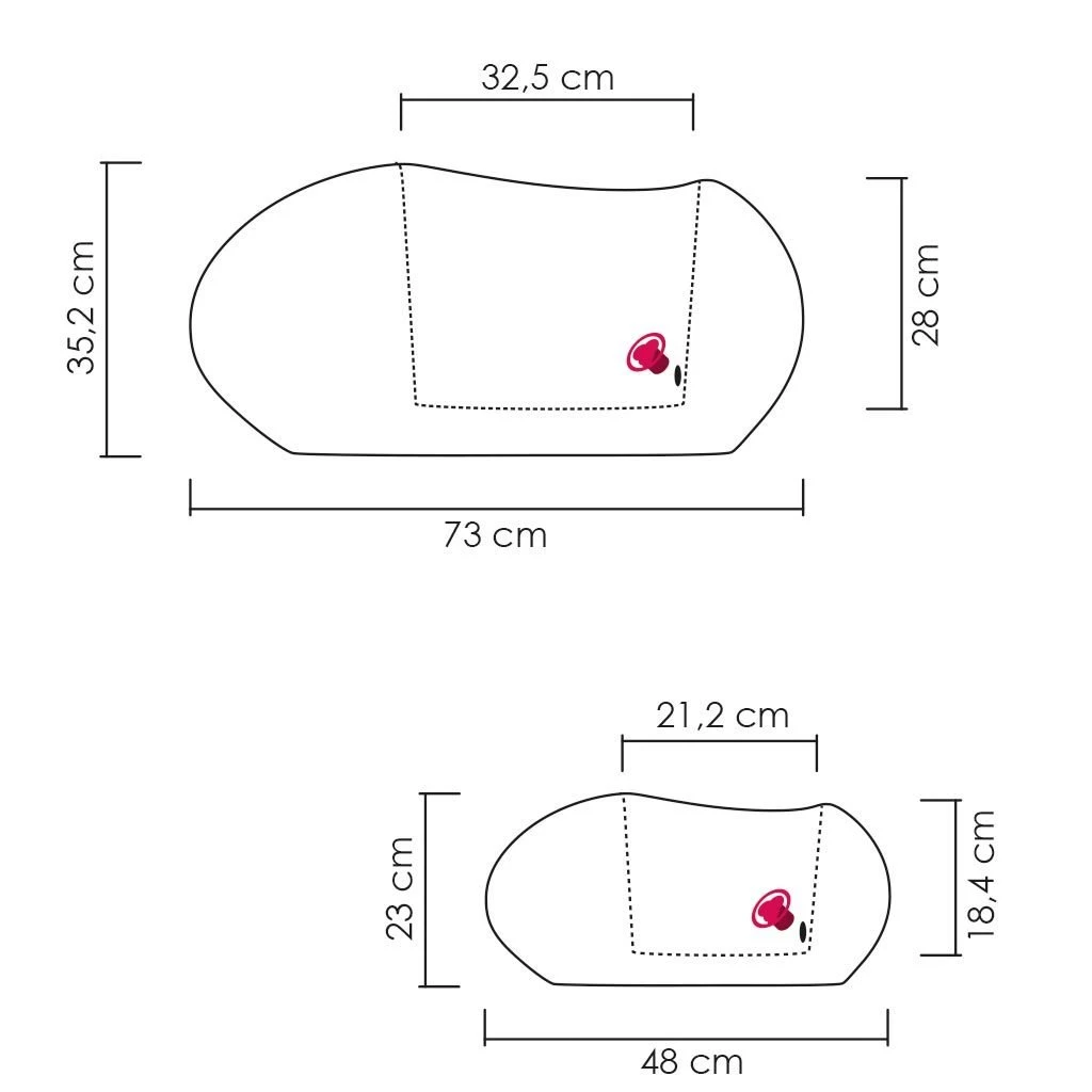 Pflanzstein Flow, Stony Black, L 48 X B 38 X H 23 Cm 4 Pflanzstein Flow, Stony Black, L 48 X B 38 X H 23 Cm – Bild 2