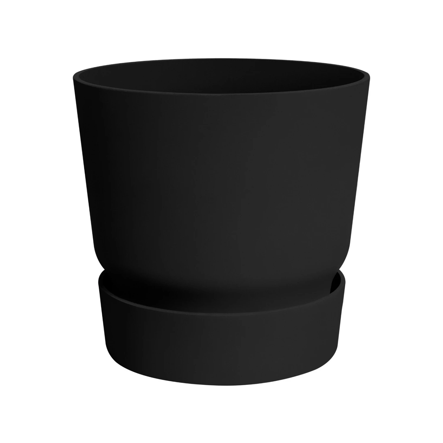 Elho Pflanzgefäß 'Greenville Round 25', Living Black, Ø 24,5 X H 23,1 Cm 3 Elho Pflanzgefäß 'Greenville Round 25', Living Black, Ø 24,5 X H 23,1 Cm