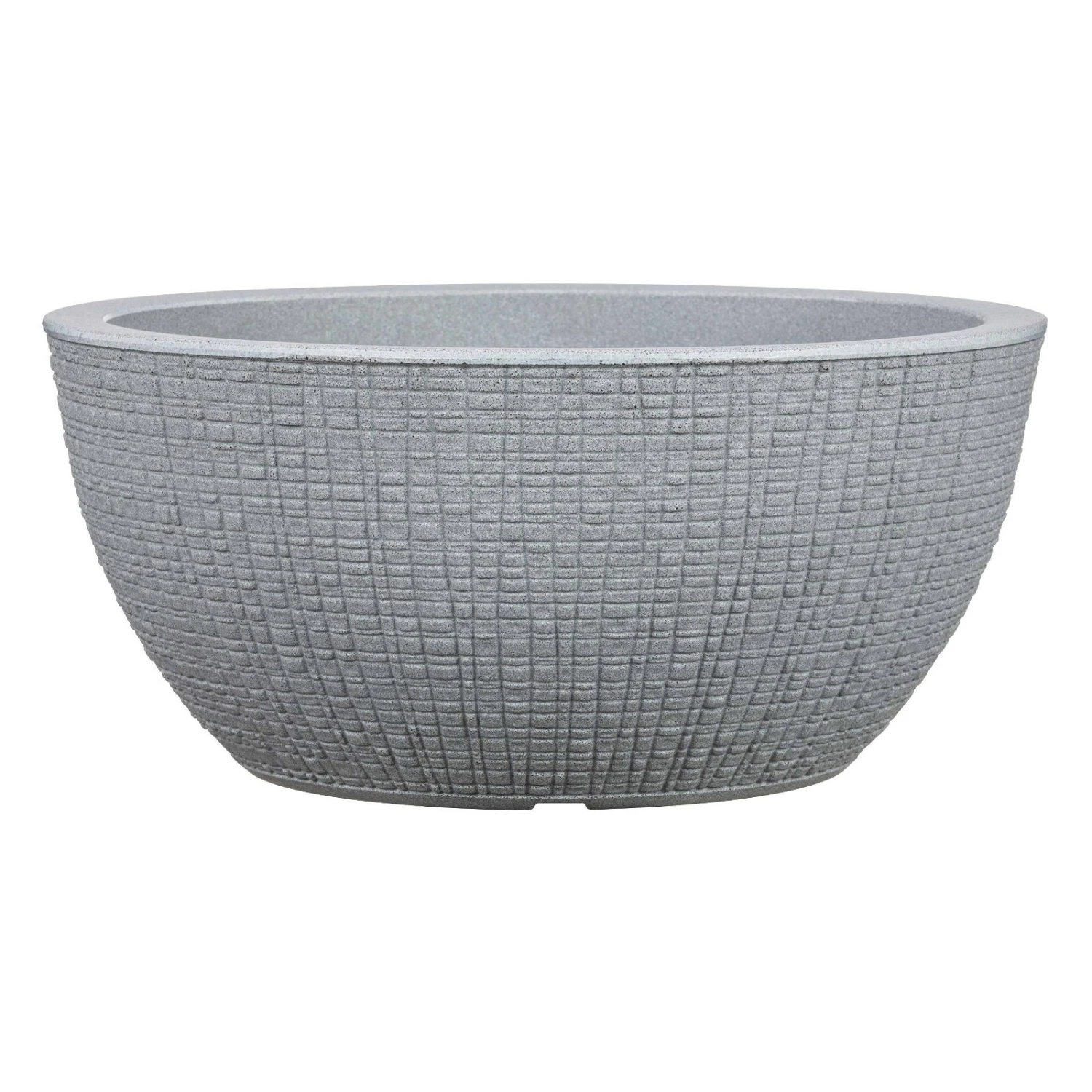 Pflanzschale Barceo, Steingrau, Ø 39 X H18 Cm 4 Pflanzschale Barceo, Steingrau, Ø 39 X H18 Cm – Bild 2