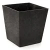 Pflanzgefäß 'Sonata', Schiefer, Kunststoff, Ca. 30 X 30 X 33 Cm -Gartenbedarf Verkäufe 2024 3210104081 Pflanzgefaess Sonata schiefer 100295