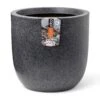 Pflanzgefäß 'Smooth', Grau, Ø 35 X H 34 Cm