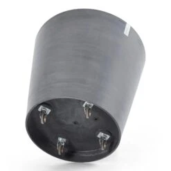 Pflanzgefäß 'Amsterdam', Grau, Ø 60 X H 56 Cm -Gartenbedarf Verkäufe 2024 3210104142 pflanzgefaess amsterdam mit rollen 3 117443