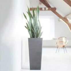 Pflanzgefäß 'Rotterdam MidHigh', Grau -Gartenbedarf Verkäufe 2024 3210104153 pflanzgefaess rotterdam high 1 117471