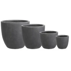 Kölle Pflanzgefäß Basic Eggli / Grafit, Frostsicher, Mit Ablaufloch -Gartenbedarf Verkäufe 2024 3210801224 3210801225 3210801226 3210801227 Koelle Pflanzgefaess Basic Eggli grafit Varianten D25 D35 D45 D55 61788 2