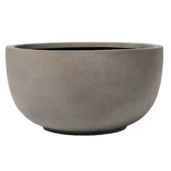 Kölles Beste Pflanzschale Pure Line, Sepiafarben, Glasfaserverstärkter Kunststoff