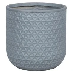 Pflanzgefäß 'Chester 04', Hellgrau, Ø 25 X H 25 Cm