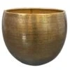 Pflanzgefäß 'Rowen', Gold, Ø 28 X H 23 Cm -Gartenbedarf Verkäufe 2024 3210801610 Pflanzgefaess Rowen gold D 28 x H 23 cm 114964