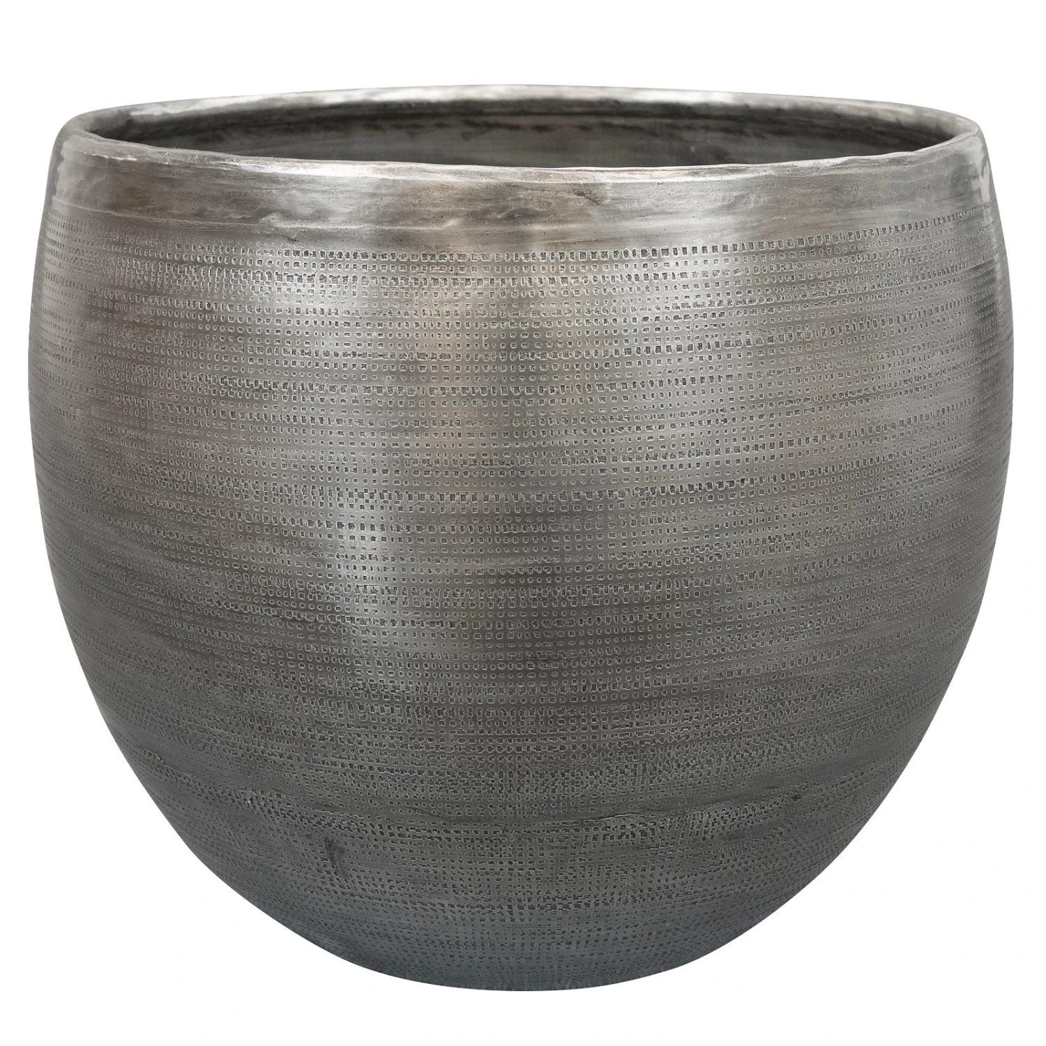 Pflanzgefäß 'Rowen', Silber, Ø 28 X H 23 Cm 3 Pflanzgefäß 'Rowen', Silber, Ø 28 X H 23 Cm